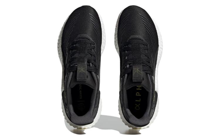 adidas Беговые кроссовки Alphaboost 'Черно-белые с коричневой подошвой' IF3407