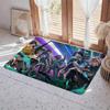 Game V Valorant Floor Mat Eco  Flannel Doormat Non Slip Odorless Indoor Floor Rug Soft Short Plush Home Mat