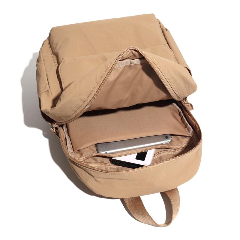 Мужской многофункциональный рюкзак, женская однотонная сумка через плечо, нейлоновый школьный ранец