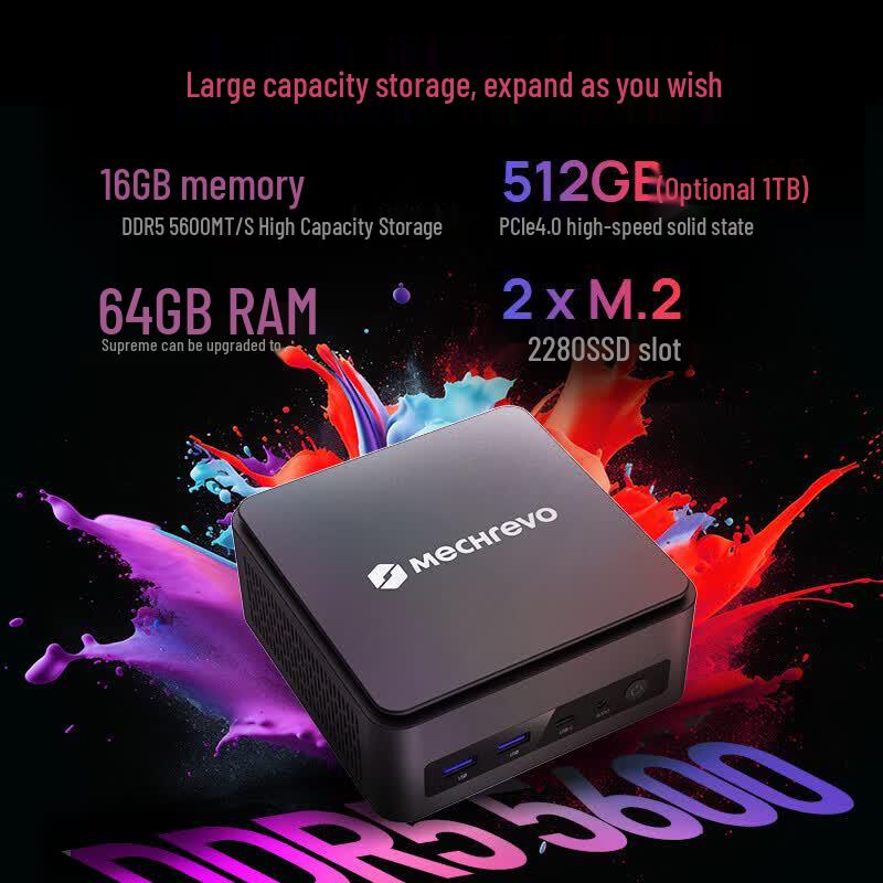 Механическая революция imini E300 Высокопроизводительный Мини-ПК (Китайская версия)