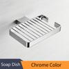 Metal Bathroom Series European Modern Towel Ring Toilet Paper Holder Cup Holder Robe Hook Bathroom Hardware FM-5700