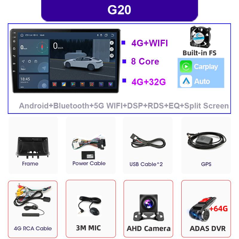 Srnubi Android14 UIS7865 Wireless Carplay& Auto For Renault Megane 3 2008-2014 Car Radio Multimedia Stereo GPS Bluetooth5.0 FM