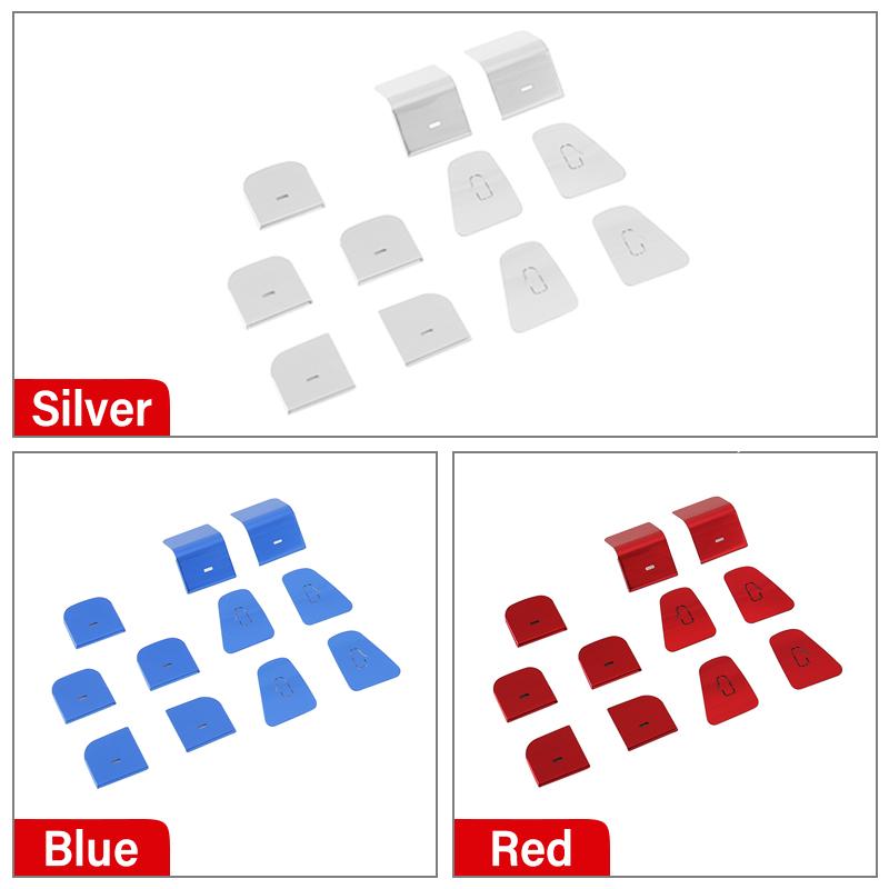 Для Tesla Model 3 Y 2021 2022 2023 2024 2025 алюминиевый сплав автомобиля внутренняя крышка переключателя стеклоподъемника кнопки отделка наклейки