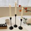 3Pcs/Set Exquisite Candlestick Holder Metal Table Candle Stand Candlelight Dinner Props  Wedding