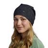 Buff Merino Fleece Hat Beanie, Unisex black Cap