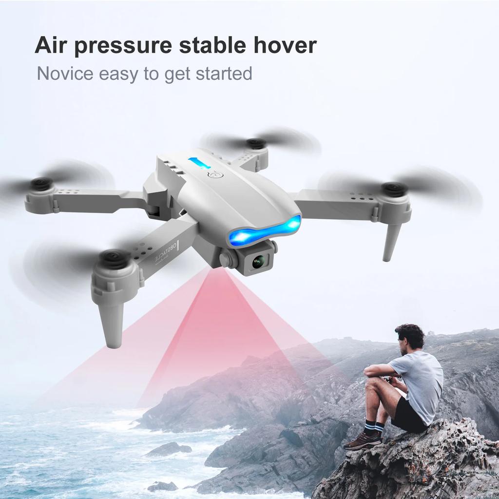 E99 Pro Drone with 4k Professional Camera Aerial Photography Dual Camera HD Camera Three sided Obstacle Avoidance Quadcopter