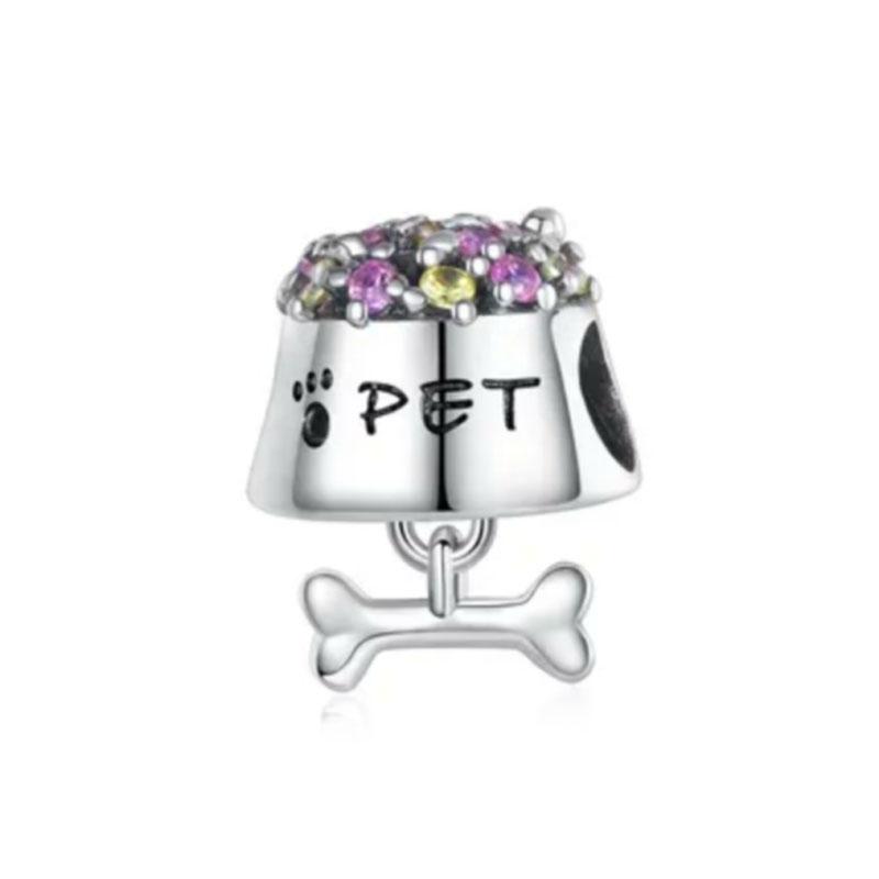 Новый Медный Подвеска-шарм Принц-лягушонок Счастливый Друг Сестра Мама Питомец Любовь Бусина Подходит для Оригинального Браслета Ювелирные Изделия Торт Подарок