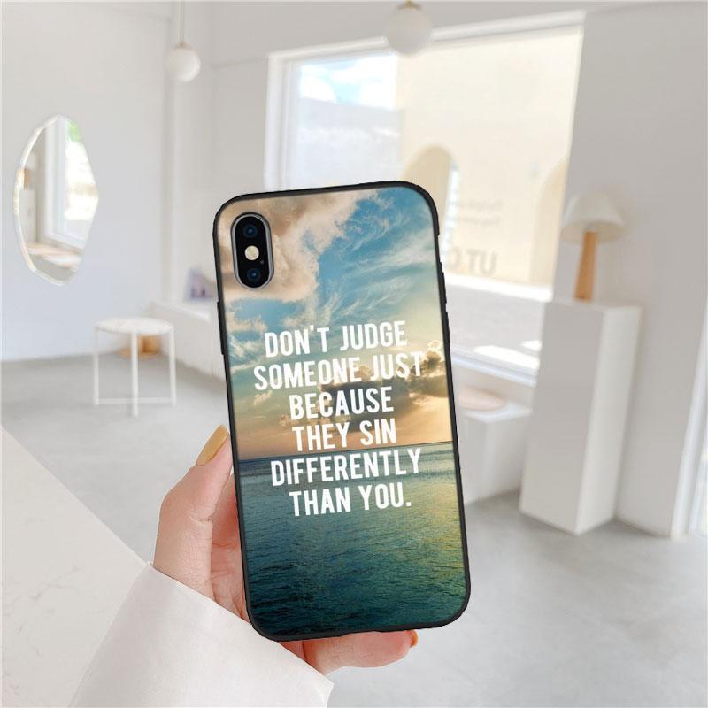 PP10 Bible Verse Jesus Soft Shell Phone Case for Samsung Galaxy S20 S21 S22 Ultra FE + Plus A21S A22 A24 A25 A26 A30 A30S A31