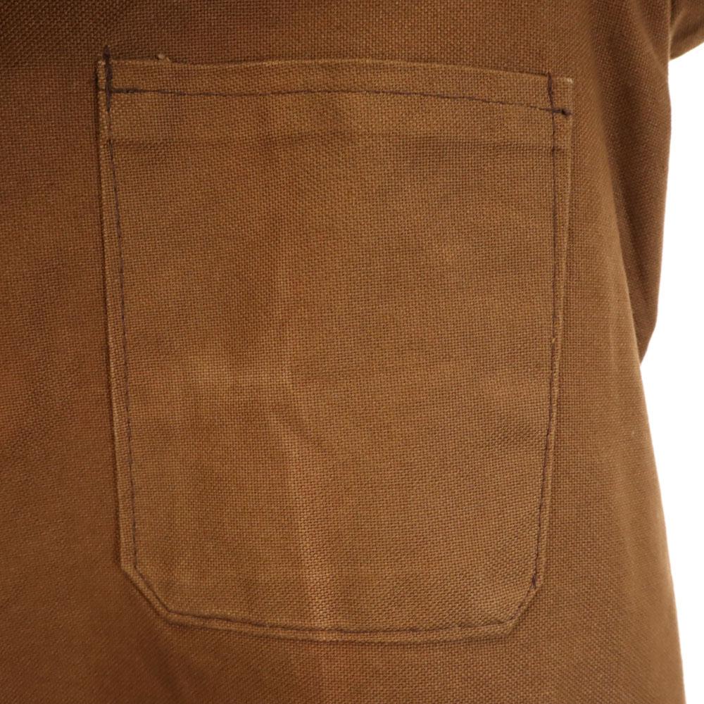 ВИНТАЖНАЯ РАБОЧАЯ КУРТКА ИТАЛЬЯНСКОЙ АРМИИ 70-х годов Евро Рабочая Заключенный 5h Коричневая Мужская Б/У