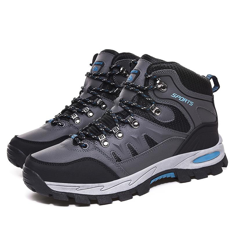 Men's shoes autumn new high-top leisure sports hiking shoes couple large size 47 outdoor travel shoes