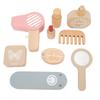 13 шт. Деревянный набор игрушек для макияжа, обучающий набор для раннего обучения, игровой набор для салона красоты из дерева для девочек