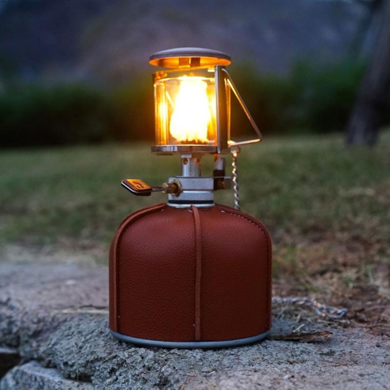 Gas Canister Cover Cylinder PU Leather Gas Canister Protective Box Propane Gas Cylinder Cover Gas Fuel Tanks Protector