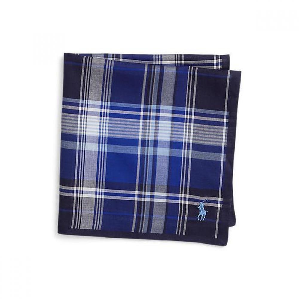 Polo Ralph Lauren Men S Plaid Cotton Handkerchief Mapoptw09120307400