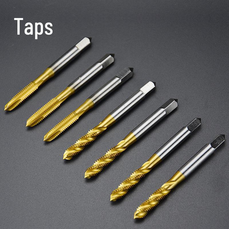 Титановый спиральный метчик для резьбы M2-M10