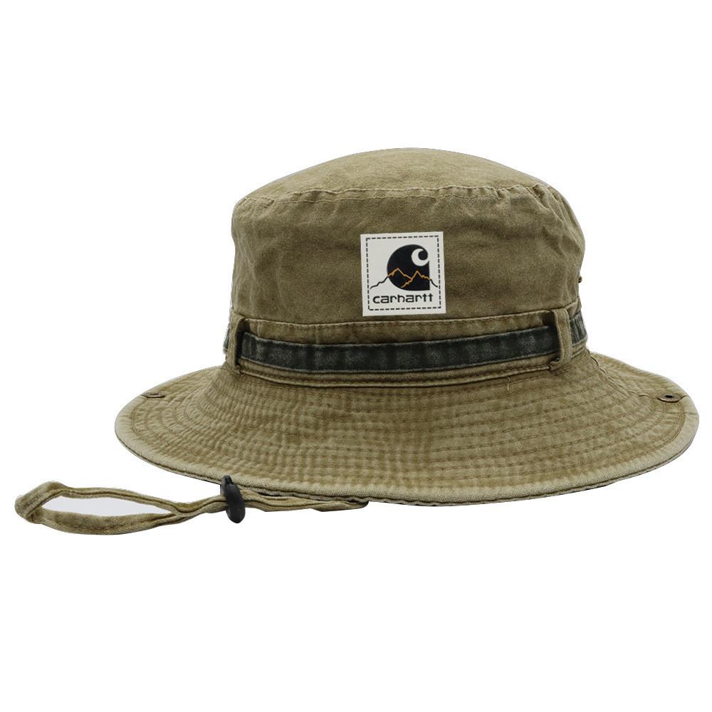 Fisherman Hat Men Women Outdoor Sun Protection Cotton Wide Brim Foldable Mesh For Summer Fishing Trips