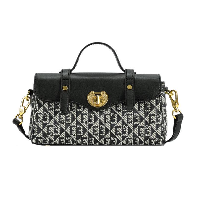 2024 Новая высококачественная сумка-подушка в стиле ретро, ​​нишевый дизайн, модный темперамент, женская сумка через плечо на одно плечо для поездок на работу