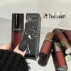 Yujie Matte Velvet Lip Mud: Soft Mist Gray Pink, Long-Lasting, Non-Transfer, Nude Makeup