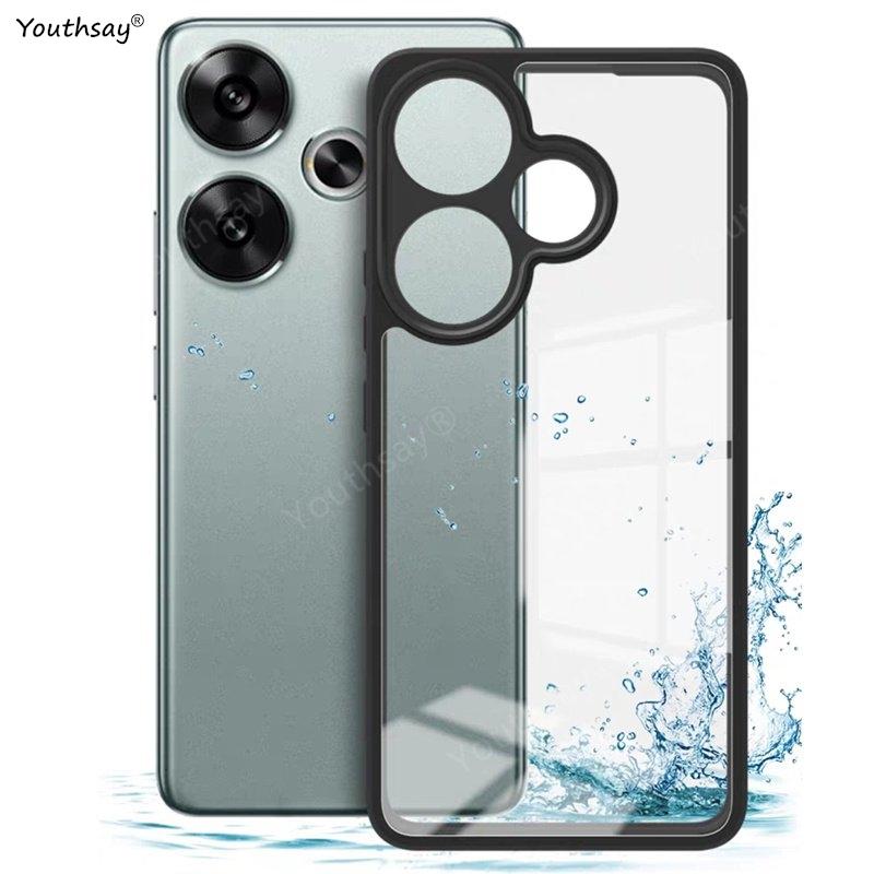 Чехол для Realme GT Neo 6 Чехол для Realme GT Neo 6 SE Funda Coque Твердый Прозрачный ПК Мягкий TPU Край Ударопрочный Чехол для Телефона Realme Neo GT 6