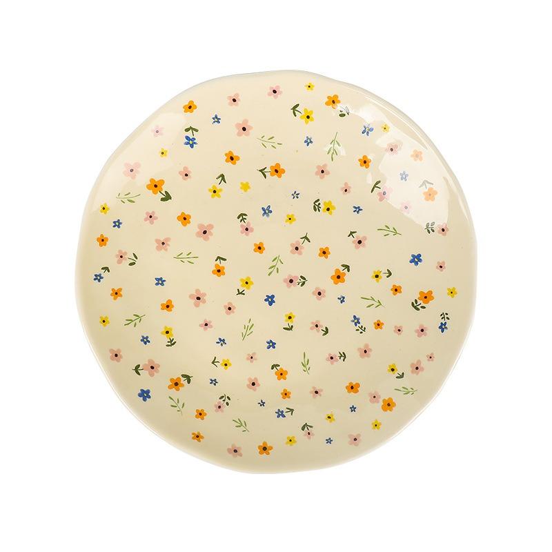 Оригинальная керамическая чаша в виде цветка, корейский стиль, интенсификация подачи, только внешний вид, рисовая чаша, домашняя миска и блюдо