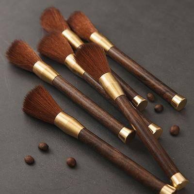 Щетка для чистки кофемолки Деревянная ручка Щетка для эспрессо Щетка для смахивания Кофейная щетка Инструмент для дома и кухни Кофейные аксессуары