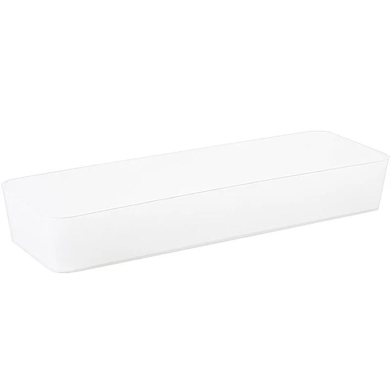 Регулируемый набор органайзеров для ящиков - Пластиковые контейнеры для хранения с разделителями, Контейнер для мелочей и косметики для рабочего стола