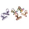 6Pcs Chip Clip 30mm Strong Spring Stable Durable Electroplating Process Office Supplies for Homes Schools
