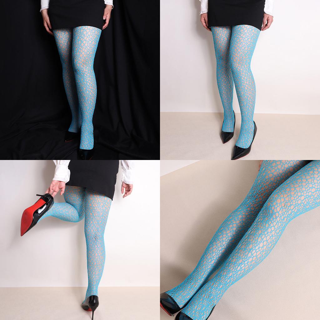 Sexy trendy brand hollow fishing net socks Kusa style pantyhose hollow summer pantyhose women