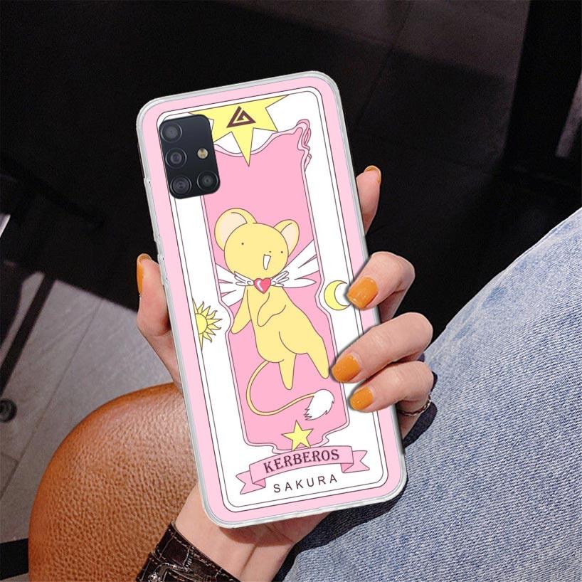 Cardcaptor Sakura Cute Magical Girl Phone Case For Samsung Galaxy A52 A32 A22 A12 A51 A31 A50S A30S A20S A10S Note 20 Ultra 10 P