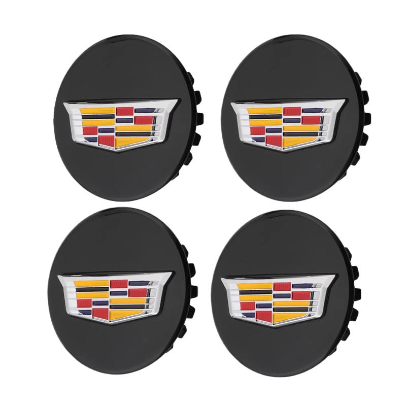 Для Cadillac Escalade XT5 XT6 CT5 CT6 XTS CT4 66 мм 4 шт. Колпачки ступицы колеса автомобиля Аксессуары Эмблема шины автомобиля Стиль автомобиля