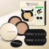 JUNGSAEMMOOL Essential Skin Nuder Cushion Эксклюзивный набор – 14 г + 2 сменных блока по 14 г + 10 шт. спонжей, Влажный финиш, Натуральное покрытие Набор K-Beauty