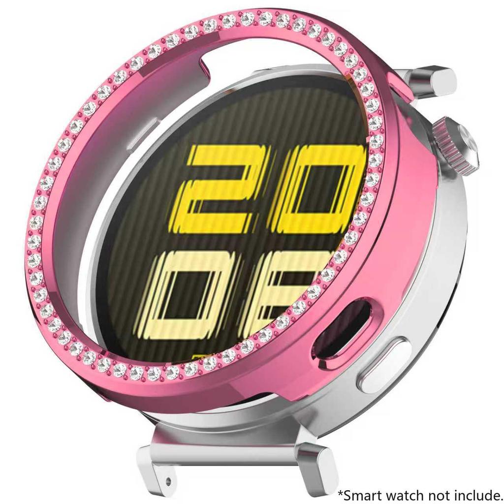 Блестящий полый корпус-рамка для Huawei Watch GT6 Алмазный хрустальный бампер-защита для Huawei Watch GT6 41 мм Аксессуар-оболочка