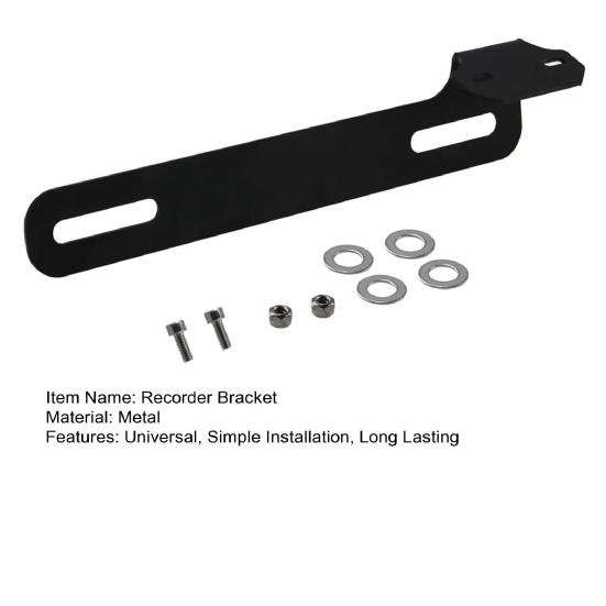 Кронштейн для мотоциклетного видеорегистратора Высокая стабильность Легко установить Универсальная посадка Экшн