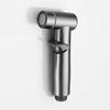 Modern Bathroom Brass High Pressure Handheld Bidet Set One In Two Out Muslim Shattaf Sprayer For Toilet Female wash sprayer