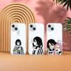 Чехол для телефона Iguro Obanai D-Demon Slayers для IPhone 17 16 15 12 11 Pro Max 14 Plus 13 Mini Прозрачный Мягкий Funda