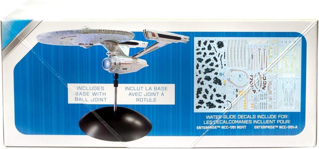 Platz Полярное сияние Звезда Гнев Хана Энтерпрайз Модифицированный Масштаб Пластиковая Модель POL974 Трек U.S.S.. НКЦ-1701 1/1000