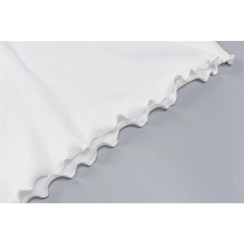 Tooxika Новый весенне-летний комплект с длинными рукавами, перекрестными бретелями и открытой рубашкой, футболка и короткая юбка