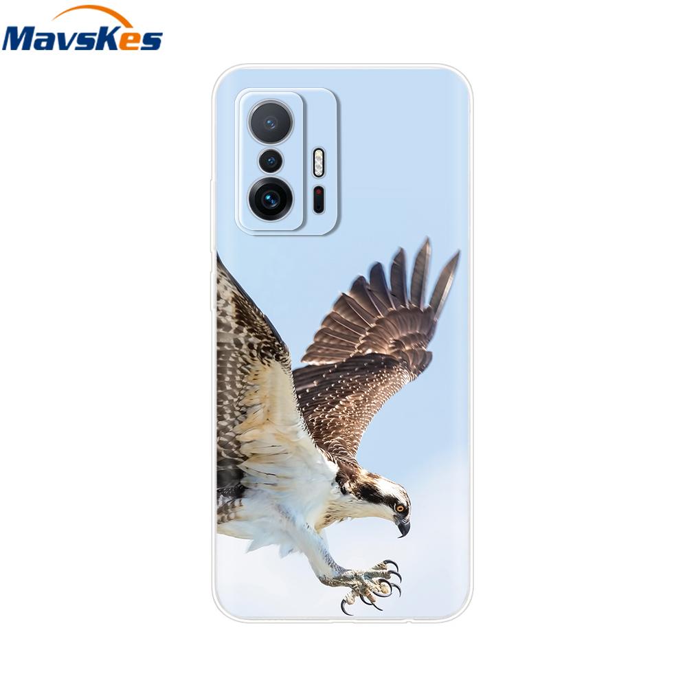 For Xiaomi 11T Pro Case For Xiaomi 11T Cover Transparent Silicone Cute Back Cover Cases Soft Bumper for xiaomi 11t 5g t11 Capa