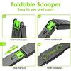 TIMINGILA Pooper Scooper 28" Long Handle Portable Pet Poop Scooper for Large and Small Dogs,High Strength Material and Durable Spring,Great for