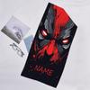 1pc Deadpool2 Beach Towel with Custom Name, Beach/Swimming/Bath/Picnic/Camping Towel, Suitable for Seaside Beaches
