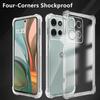 Ударопрочный чехол-бампер из ТПУ с подушками безопасности для Motorola Moto G06 G56 G86 Power G75 5G G35 G55 G85 G05 G15 Защитная крышка Capa Funda Coque