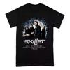 Новая Футболка SKILLET Band Tour 2024 Односторонняя Плотный Хлопок Все Размеры ES009 Унисекс