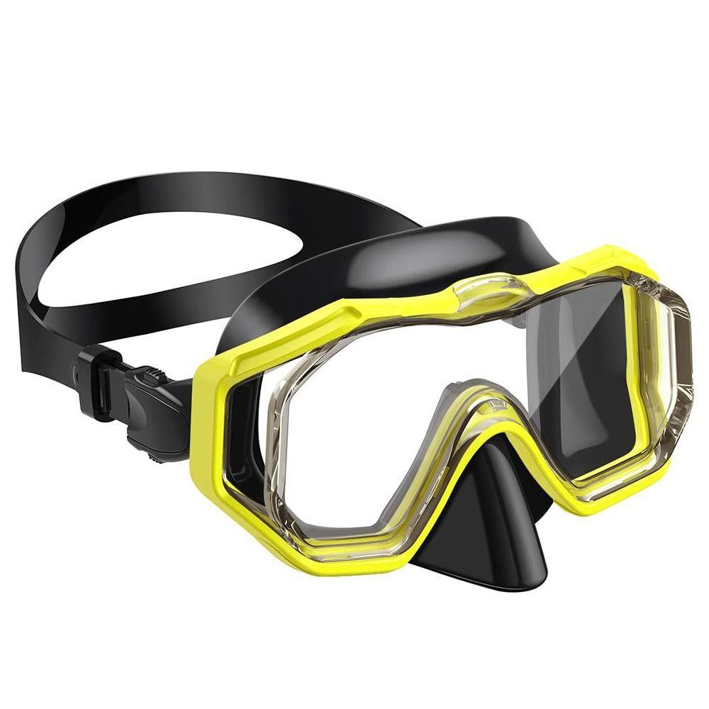 with Nose Cover Child Diving Mask PVC Strap Pool Swim Eyewear Snorkel Swimming Goggles for Youth