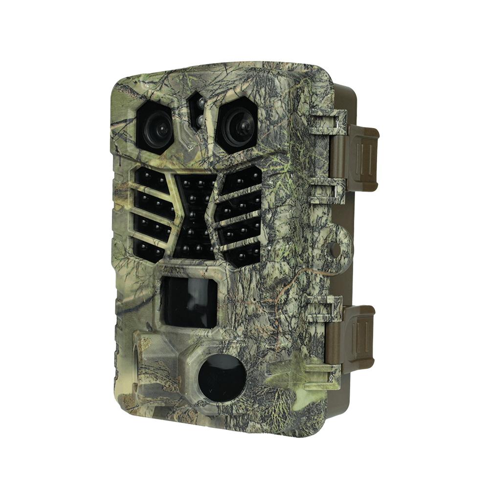 Камеры для наблюдения за дикой природой с функцией ночного видения, активируемой датчиком движения, водонепроницаемая камера для слежения 4K, 48 МП, дикая природа