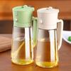 Glass Olive Oil Dispenser Bottle 15.89oz/470ml Seasoning Bottle New Oil Pot  Household