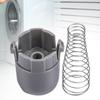 Washer Plunge Parts Repair Door Magnet + Spring Holder Magnetic Plunger