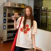 2025 Summer Loose and Slimming Versatile Niche Lazy Casual Daily Commuting Round Neck Short-Sleeved T-Shirt for Girls