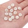 Натуральная ракушка Двусторонняя Горячее тиснение Плоские круглые бусины Для DIY Ожерелья Браслета Серег Изготовления Ювелирных Изделий