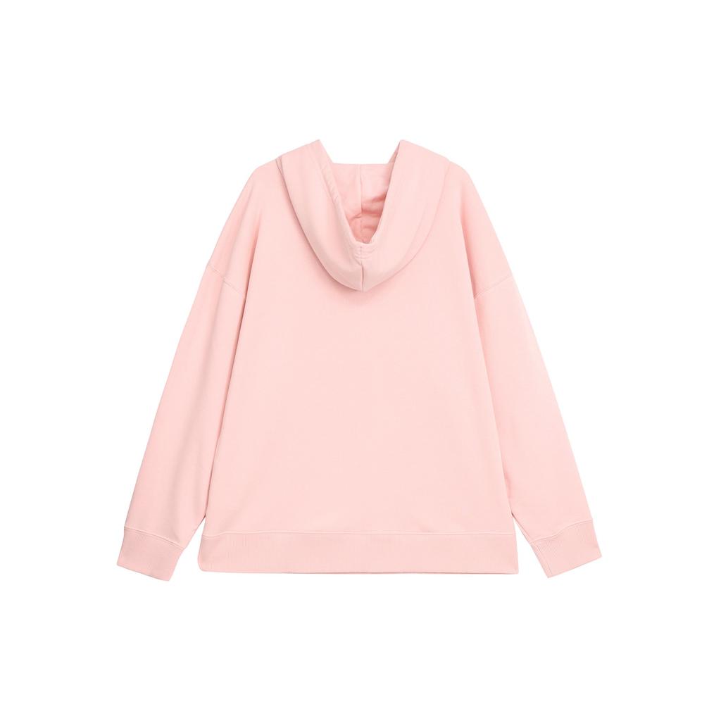 Puma Женская спортивная повседневная толстовка с большим логотипом, розовая 535337-16