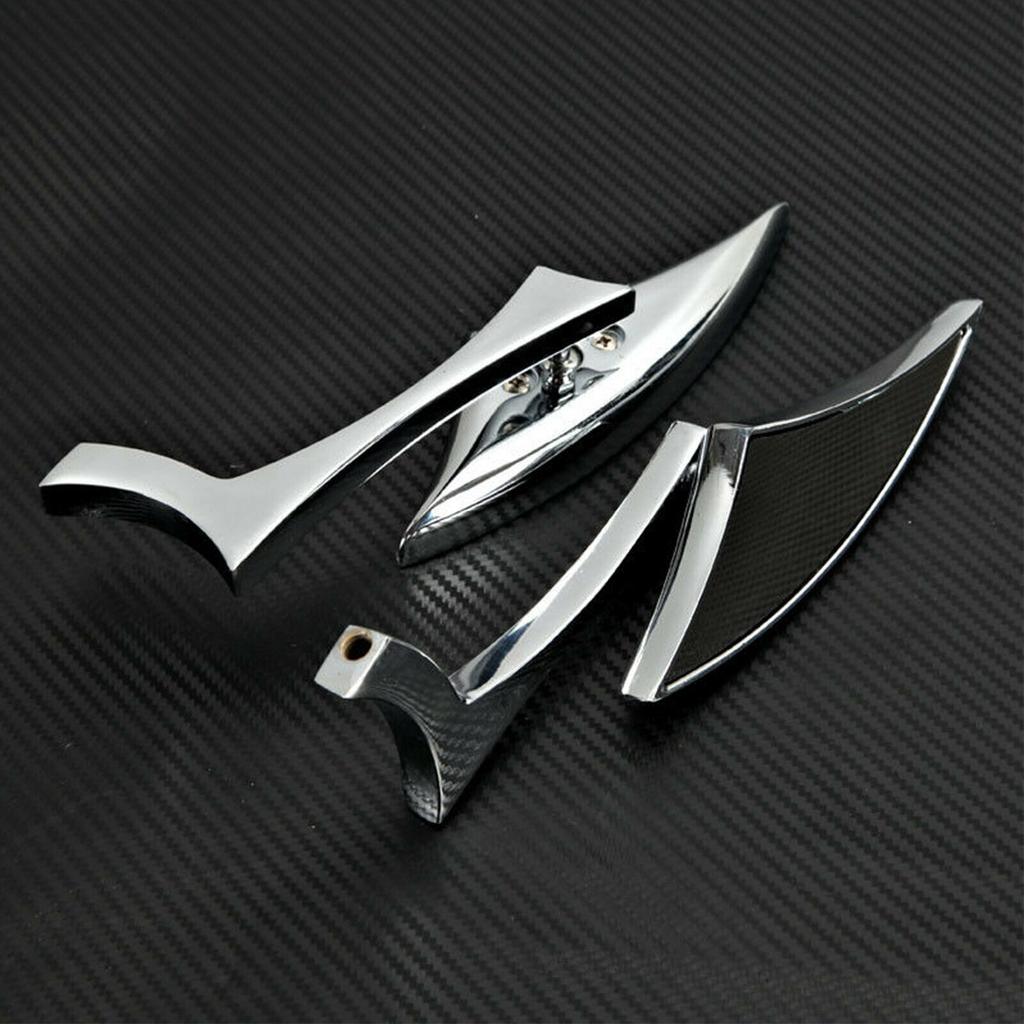 Лезвие хромированные зеркала для мотоцикла, алюминий для Honda VTX1300C Fury VT13CX VT1300CX, зеркало заднего вида 8 мм 10 мм, мопед