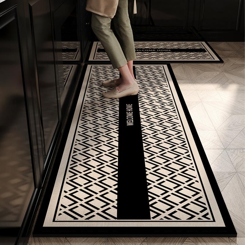 Коврик для кухни, Противоскользящий, Маслостойкий, Водопоглощающий и Грязеотталкивающий Диатомитовый Ковер, Домашний Декор